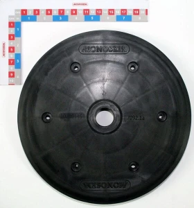 Połowa obręczy koła dociskowego 4 cm z łożyskiem monoblokowym Monosem 10200145
