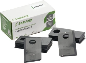 Zestaw noży do kosiarki 6LH, 6RH 98x49x3 mm Samasz 0000016492