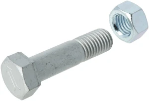 Śruba zabezpieczająca M18x70 mm z nakrętką Kubota KK035086R