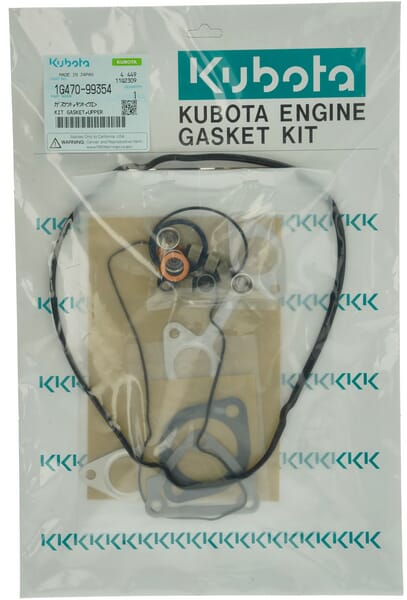 Zestaw uszczelek silnika Kubota 1G47099354