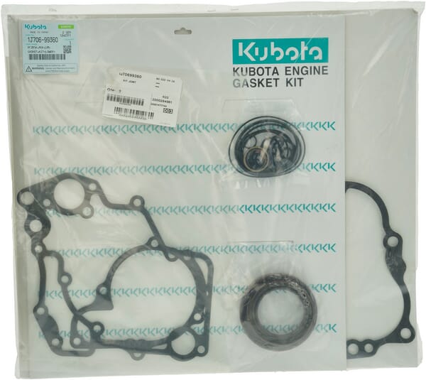 Zestaw uszczelek silnika Kubota 1J70699360