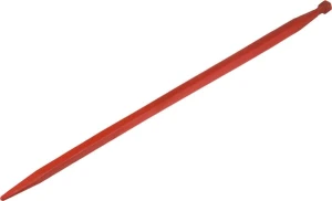 Ząb ładowacza, prosty, profil kwadratowy 36x1000 mm końcówka szpiczasta z nakrętką M20x1.5 czerwony Kverneland Kubota KK221155