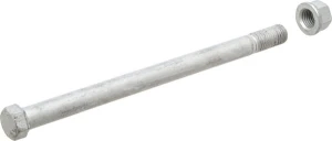 Śruba z łbem 6-kt. M20x290 mm z nakrętką kołnierzową Kubota KK035239