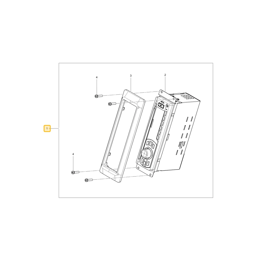 Zestaw radia KIOTI LF12-A0001B