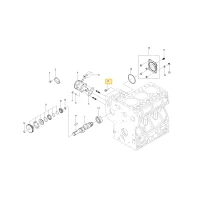 BOLT, WITH WASHER KIOTI 01123-50835