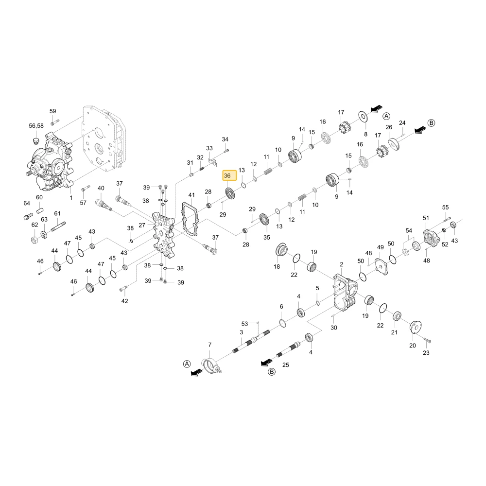 Płyta zaworu KIOTI 100035