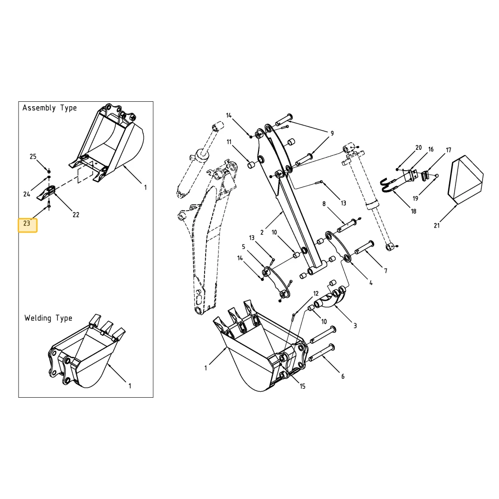 Śruba głowicy Flat KIOTI 101MD-M1205-50