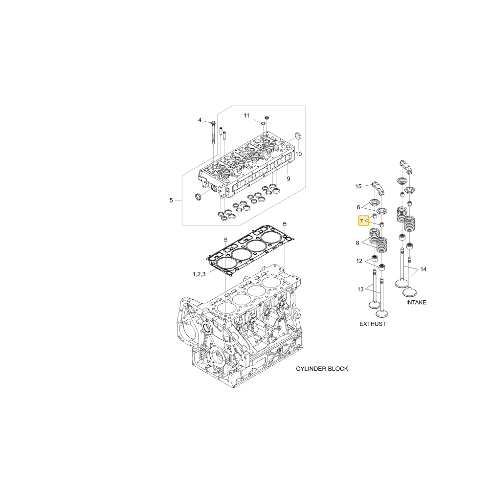 COLLET,VALVESPRING KIOTI 110971-00040