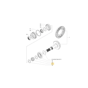Dystans KIOTI 125805