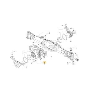 Śruba M12X29 KIOTI 125827