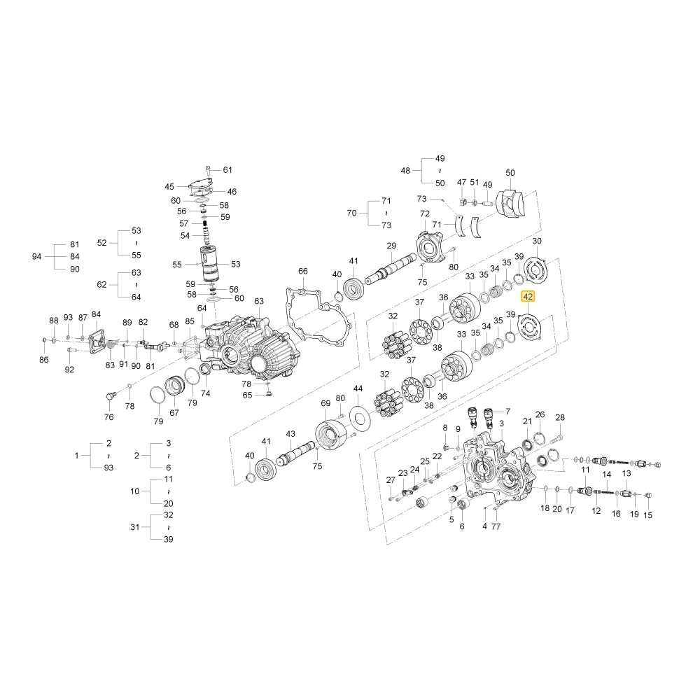 Płyta zaworu KIOTI 168HQ1-29350