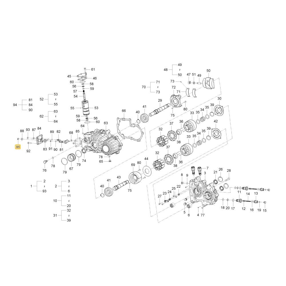 Dystans KIOTI 168HQ1-29740