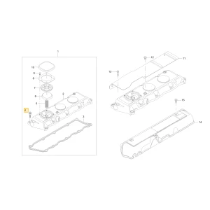 Wkręt KIOTI 2161A013