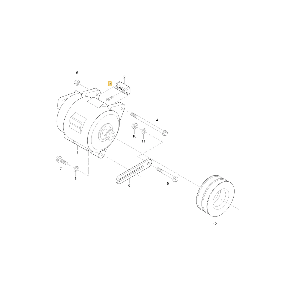 Śruba KIOTI 2314J007
