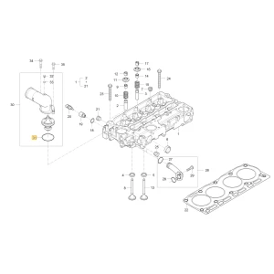 Uszczelniacz oleju KIOTI 2415H219
