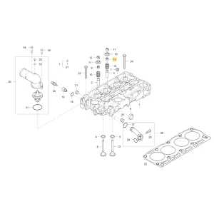 Uszczelniacz Valvestem KIOTI 2418M517