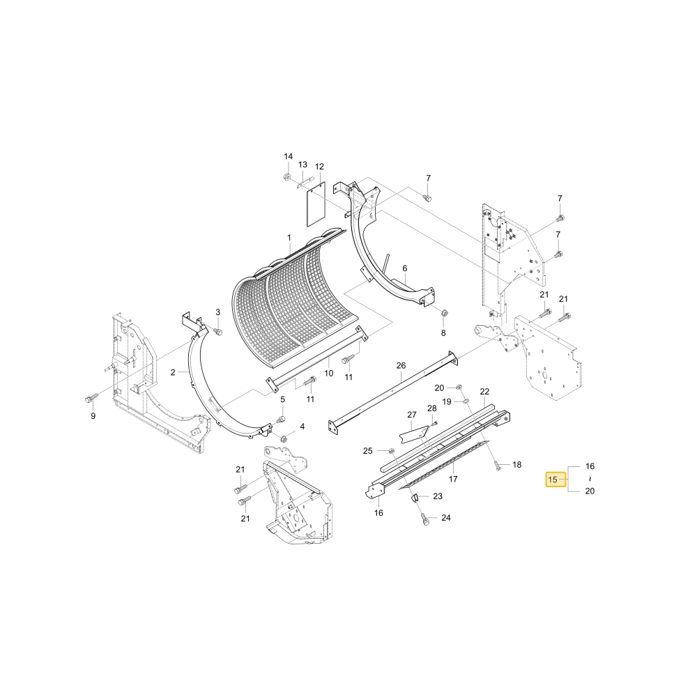 Siatka Extension KIOTI C7130-21207