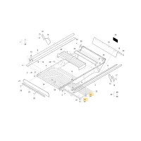 Element ustalający siatki 2 KIOTI C7130-26591