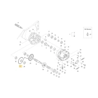 Koło zębate 11 39 KIOTI C7130-35171