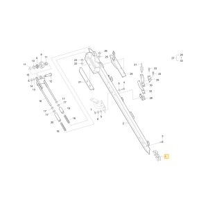 Łańcuch słomiany KIOTI C7130-43101
