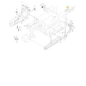 Pasek słomiany spustowy napędowy LB39.25 KIOTI C7130-71172