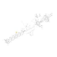 Wał zbiornika spiralnego KIOTI C7170-22114
