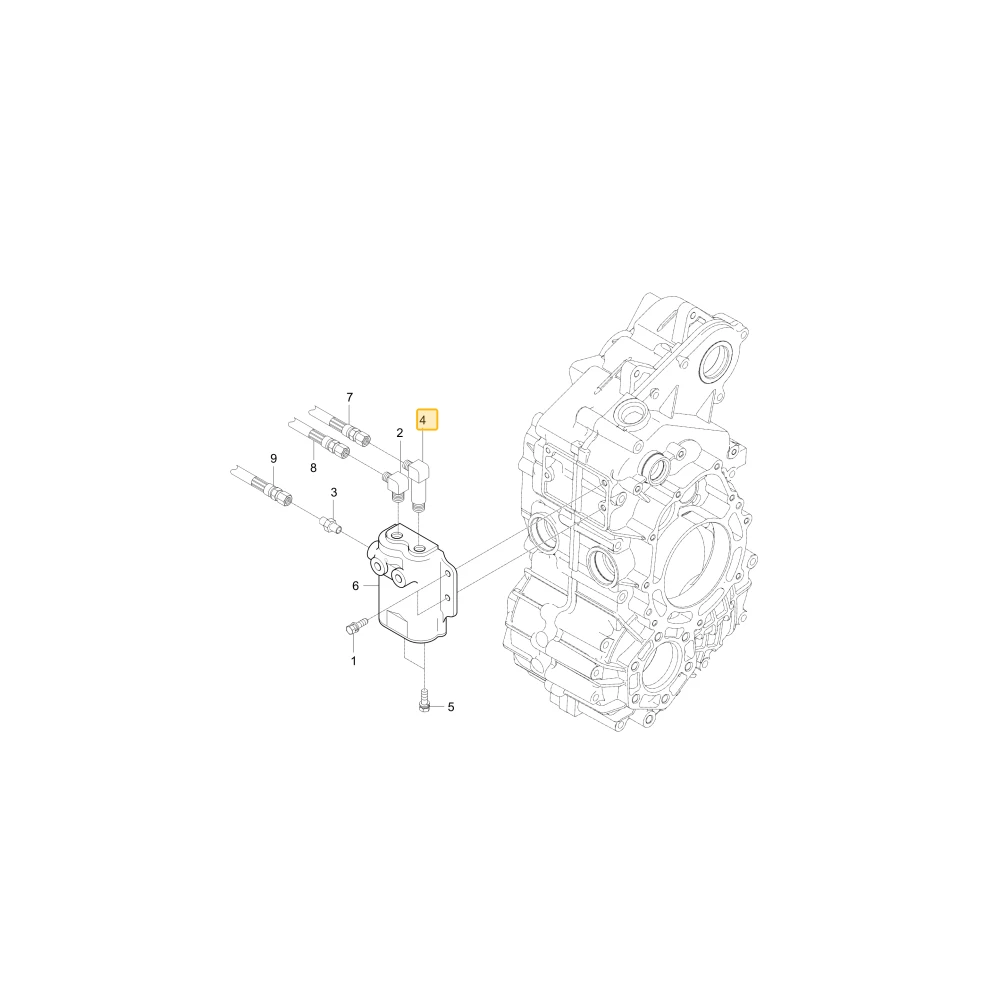ADAPTER-CYLINDER KIOTI C7210-27111