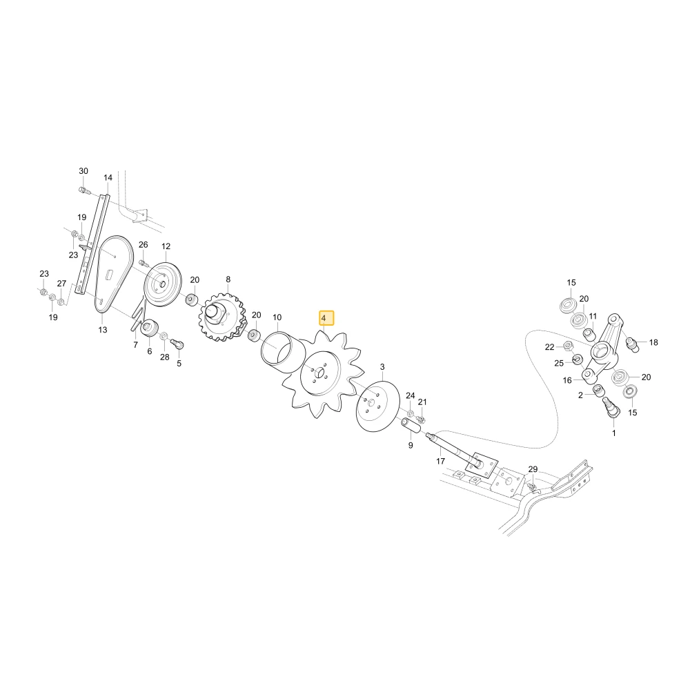 Dogniatacz KIOTI C7220-61242