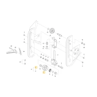 Rolka łańcucha uchwytu KIOTI C7323-54162