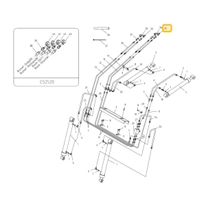 Korek przeciwpyłowy KIOTI 8043W-03300