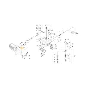 Żarówka 12VX25WX25W KIOTI 82EC-0607