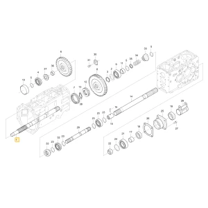 Wał Ptocounter KIOTI 84612-2161-0