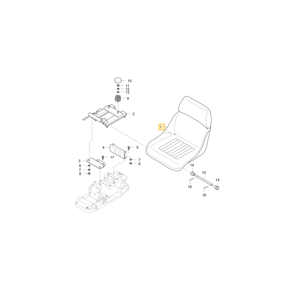 Fotel KIOTI 85726-1850-1OE