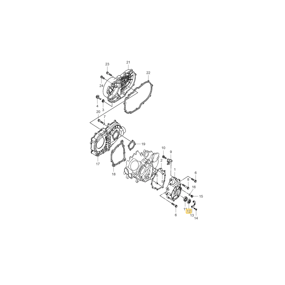 Uszczelniacz oleju KIOTI 91103-003-0000