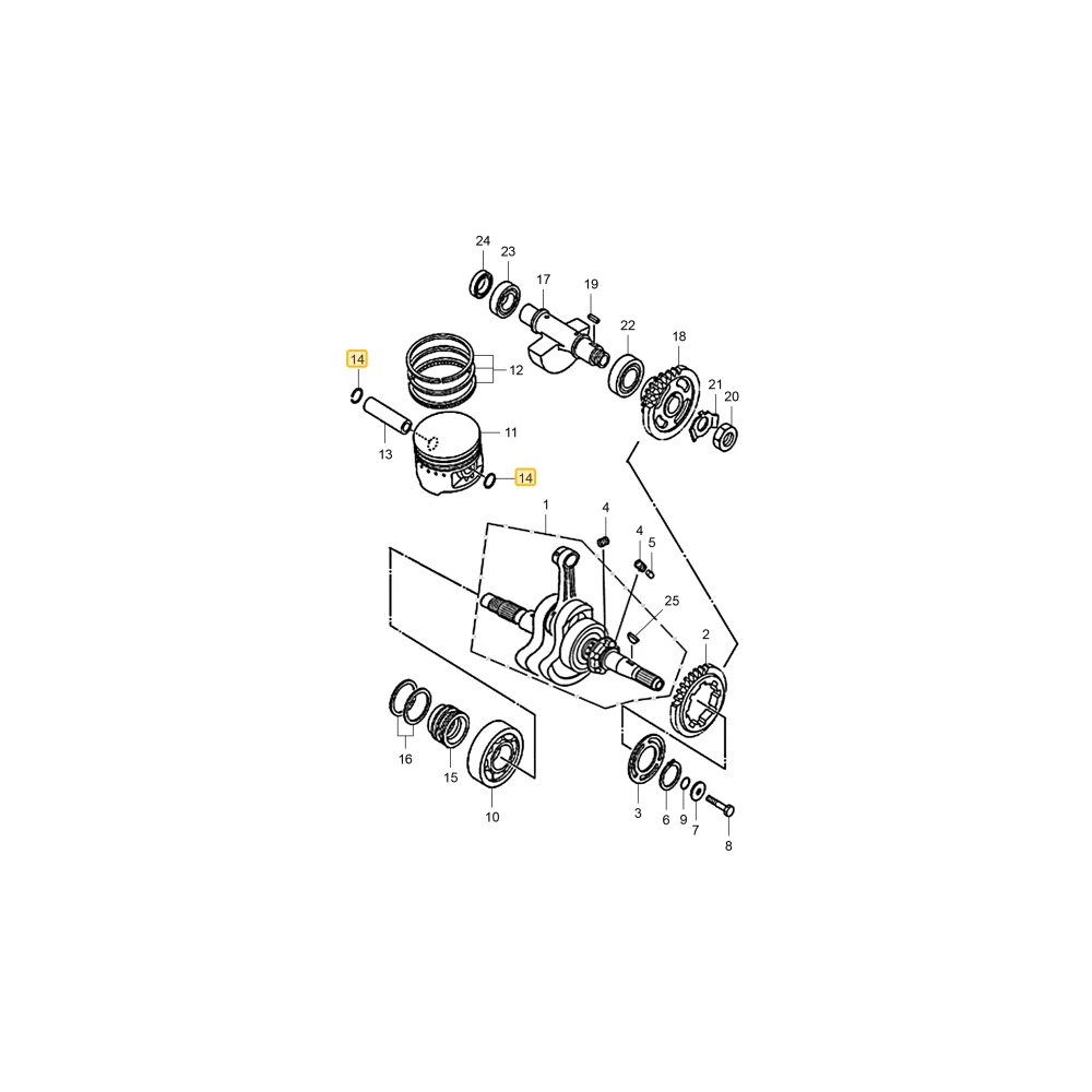 CIRCLIP KIOTI 91301-002-0000
