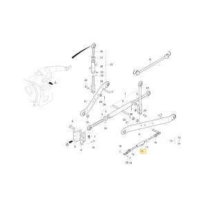 TURNBUCKLE KIOTI 99571-2284-1