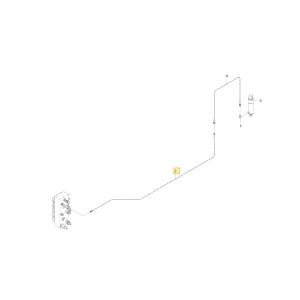 Wąż cylindra odciążnika KIOTI C111M-33121