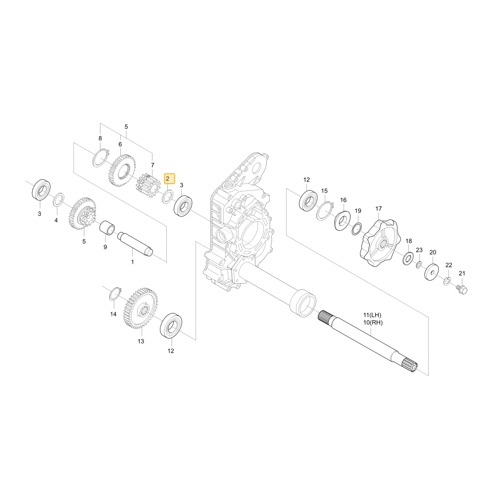 Dystans KIOTI C7110-16231