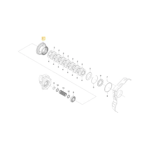 Koło zębate KIOTI C7110-16531