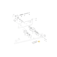 Prawy łańcuch sadzący 67L KIOTI C7122-63601