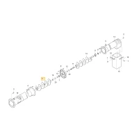Wał wkrętu odciążnika 2 KIOTI C7270-31524