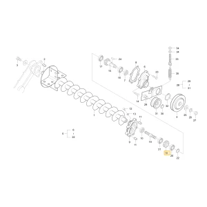 Koło zębate 12 KIOTI C7633-31251