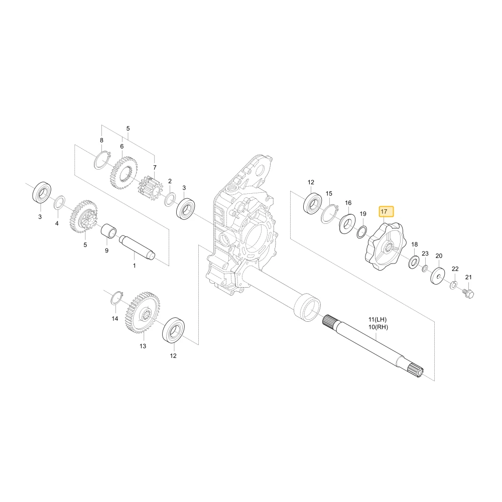 Koło łańcuchowe KIOTI C7710-16452
