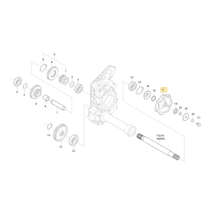 Koło łańcuchowe KIOTI C7710-16452