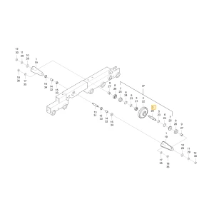 Wał napędowy 4WD KIOTI C7810-23523