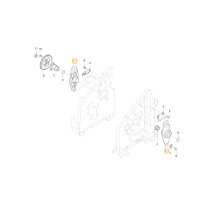 Uchwyt wału Conversion KIOTI C7840-52221