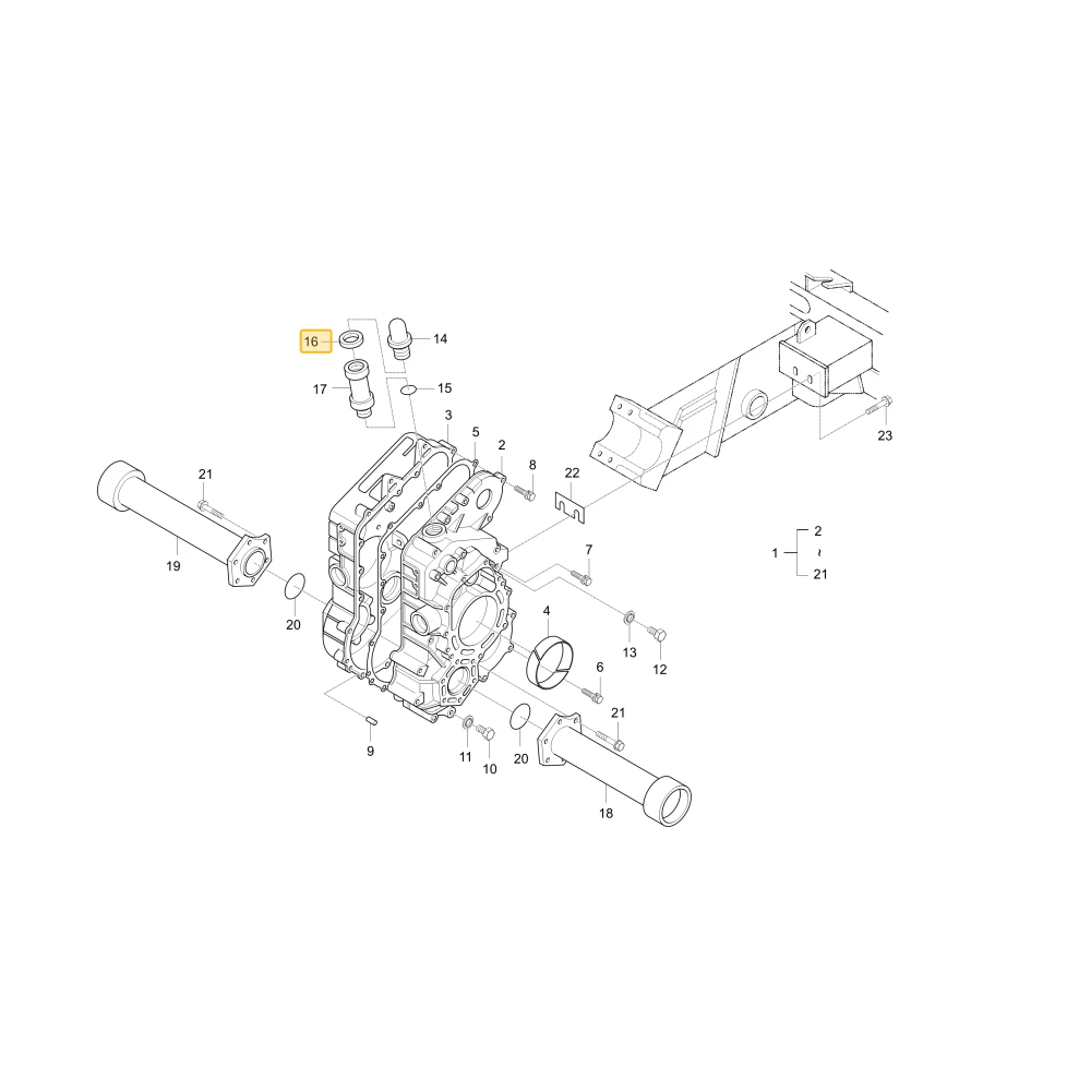 Pierścień uszczelniacza KIOTI C7910-15142
