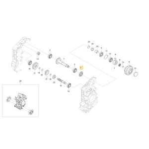 Uszczelniacz oleju KIOTI C7910-15421