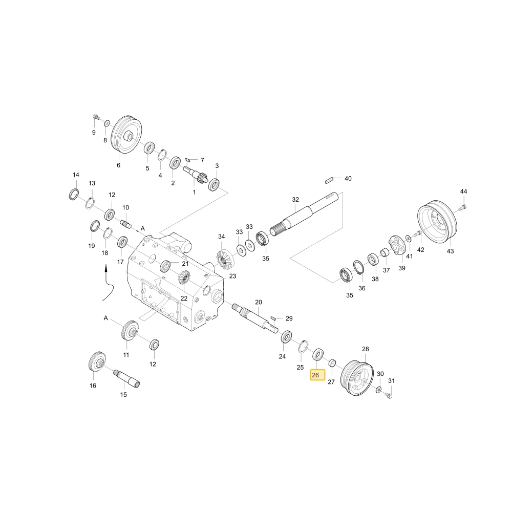 Uszczelniacz oleju KIOTI C7910-15461