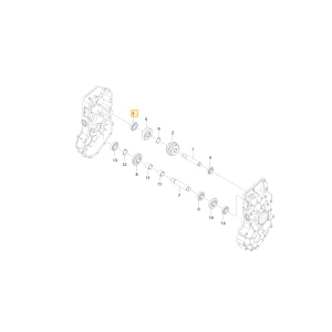 Łożysko rolki KIOTI C7910-15551